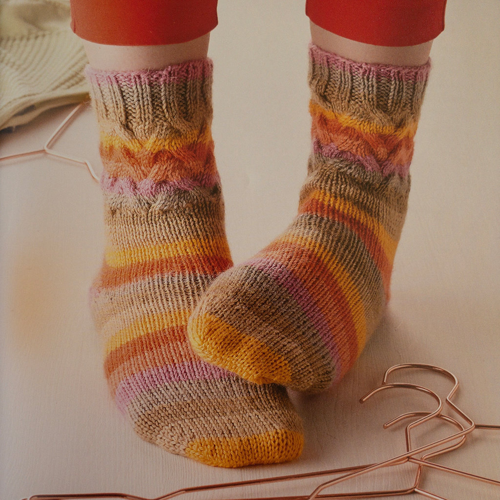 Neue Socken mit dem CraSyTrio stricken – mit Sockenkompass