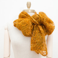 Leafy Brioche, Knitted Cowls and Scarves