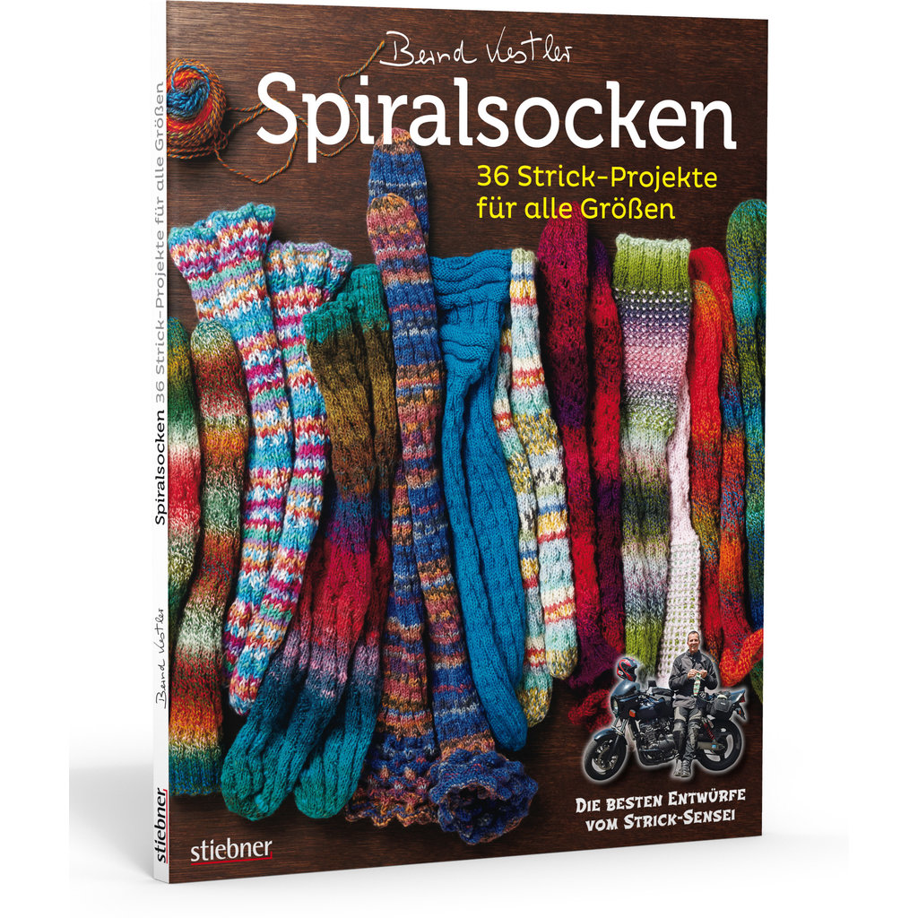 Stiebner Verlag Spiralsocken – 36 Strickprojekte für alle Grössen