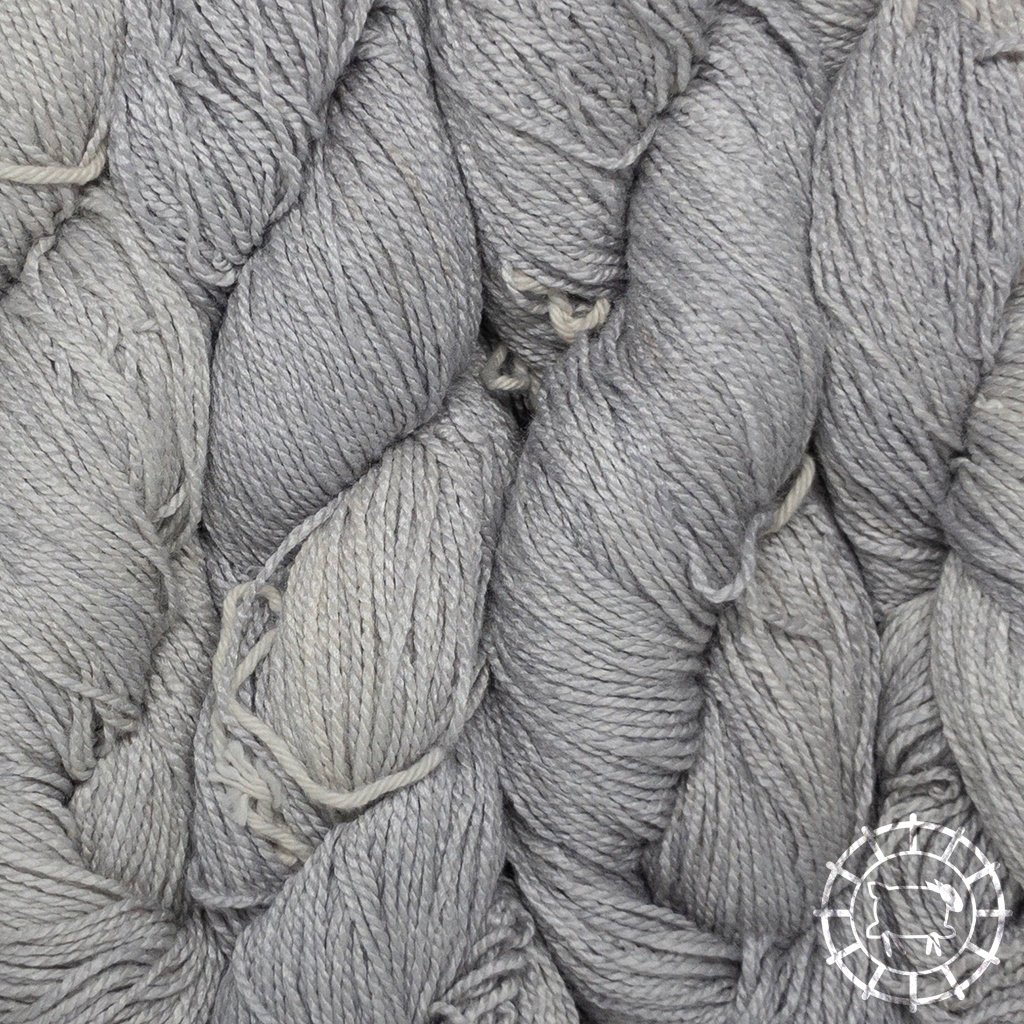 Woolpack Yarn Collection Soie bio – Argent