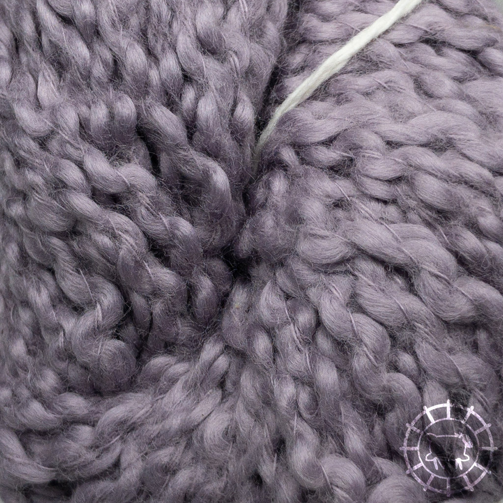 «Kremke Soul Wool» – Seelenwolle «Andean Mist Cotton Flammé» – Lavender Twig