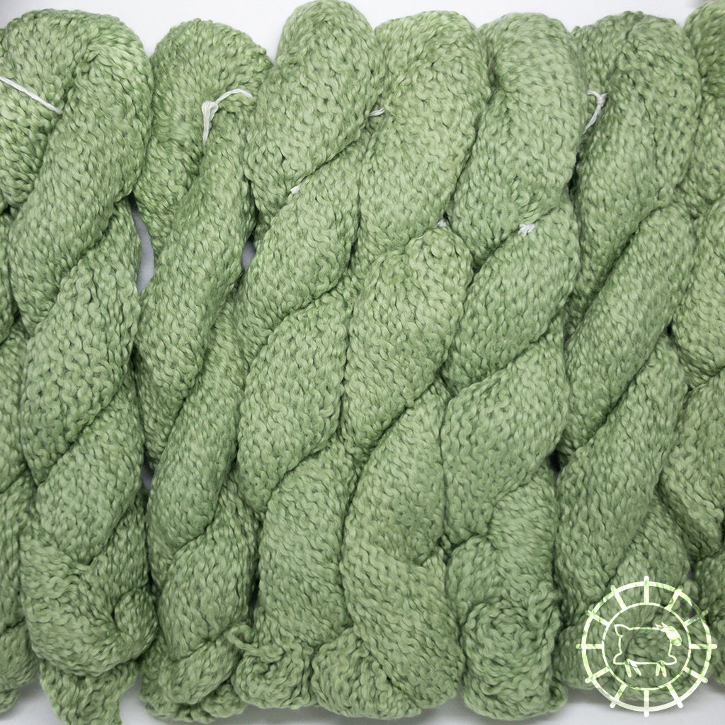 «Andean Mist Cotton Flammé» – Verde Spring