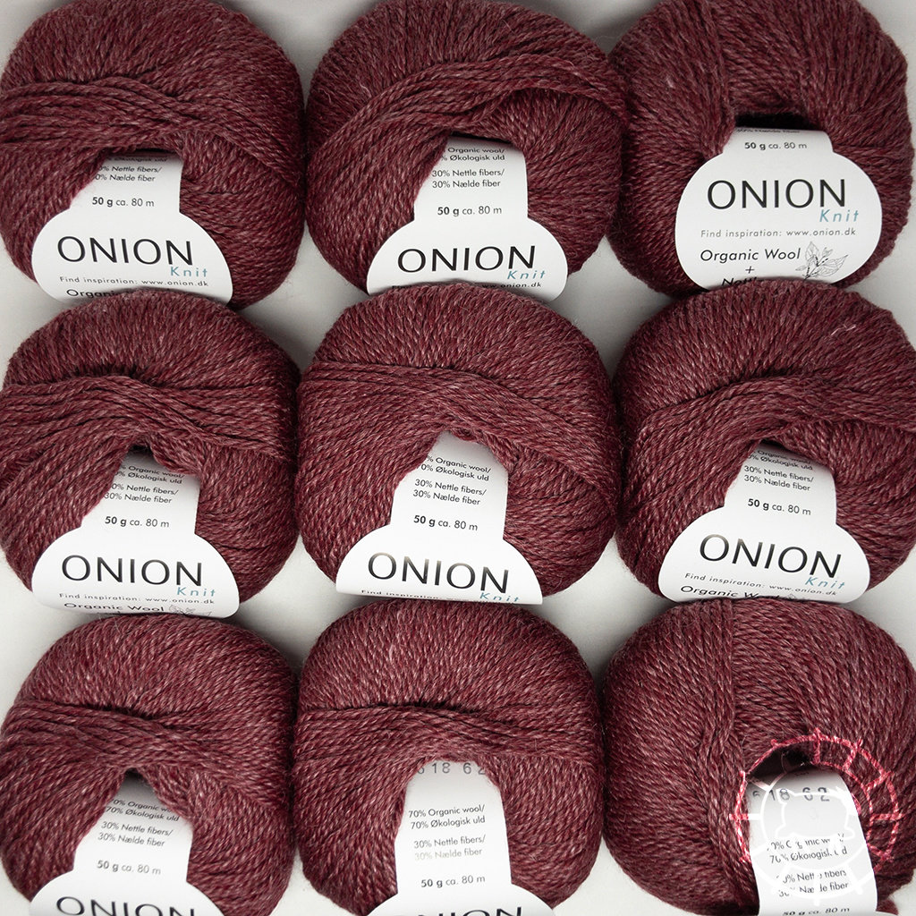 Onion Onion No. 6 – Dunkelrot