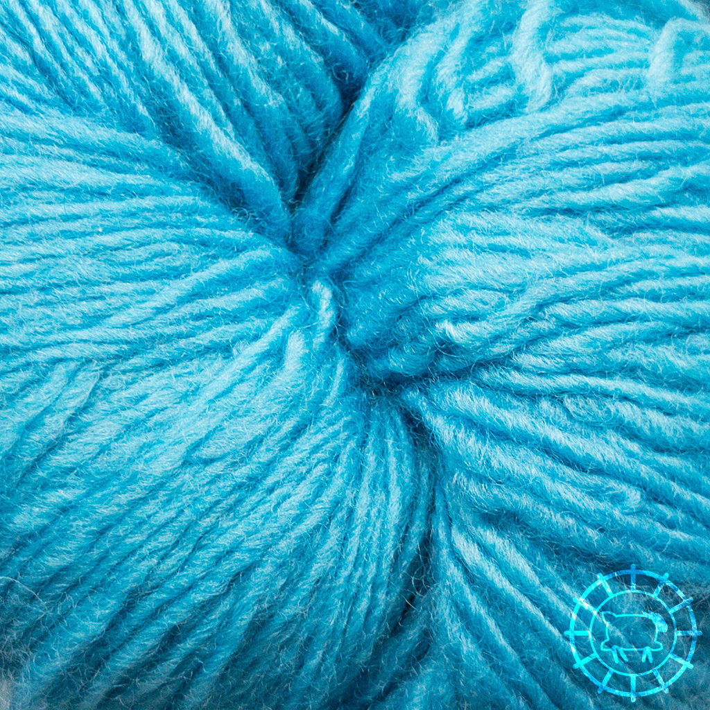 Malabrigo Yarn Lace – Cian, eine der Grundfarben