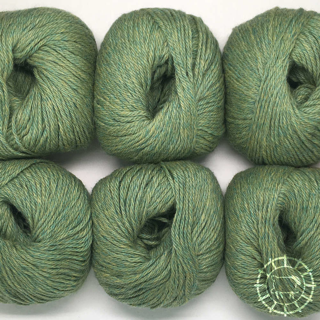 «Woolpack Yarn Collection» Baby Alpaka DK, meliert – Lindenblüte