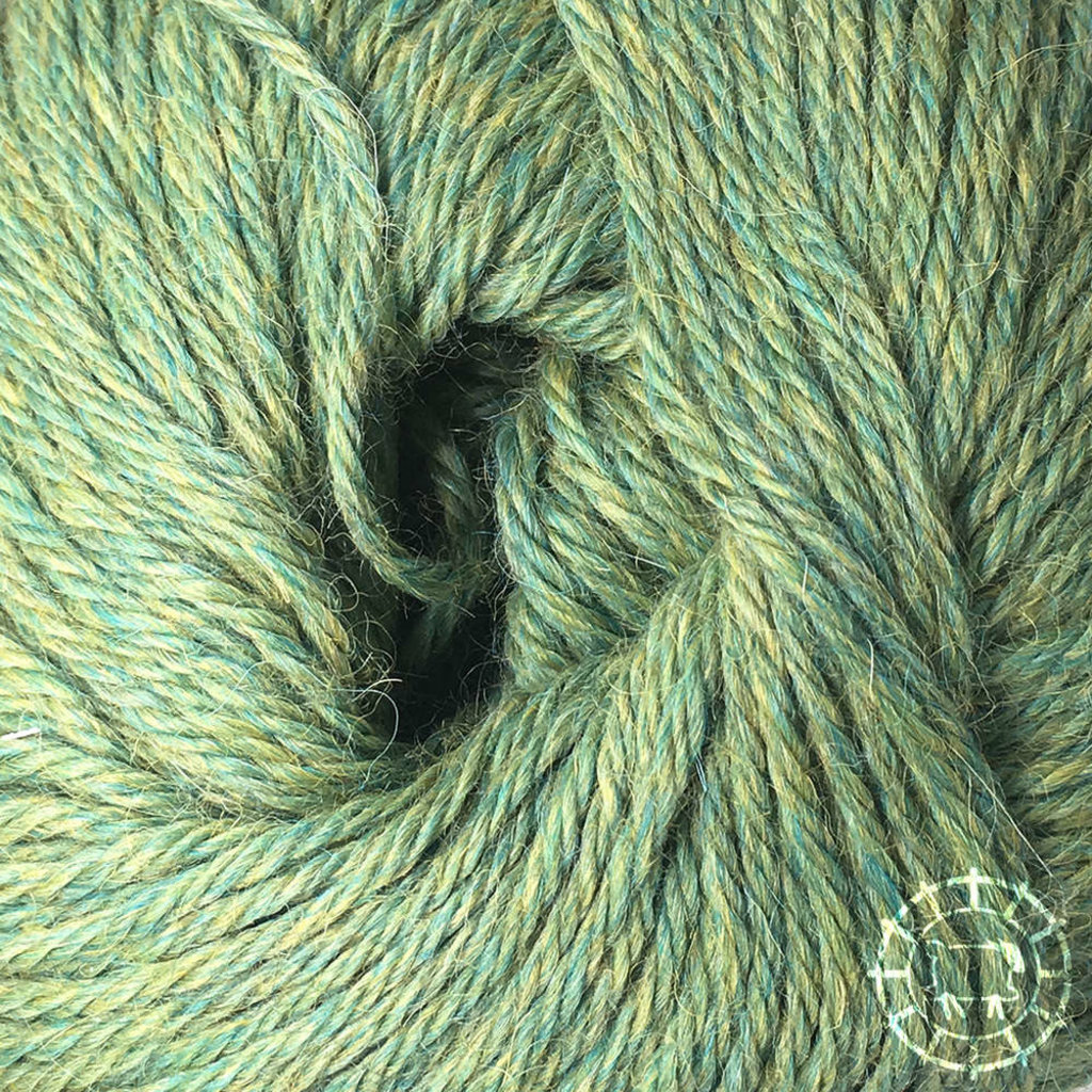 Woolpack Yarn Collection Baby Alpaca DK, chinée – Tilleul