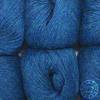 Woolpack Yarn Collection Baby Alpaca DK, chinée – Deep Ocean