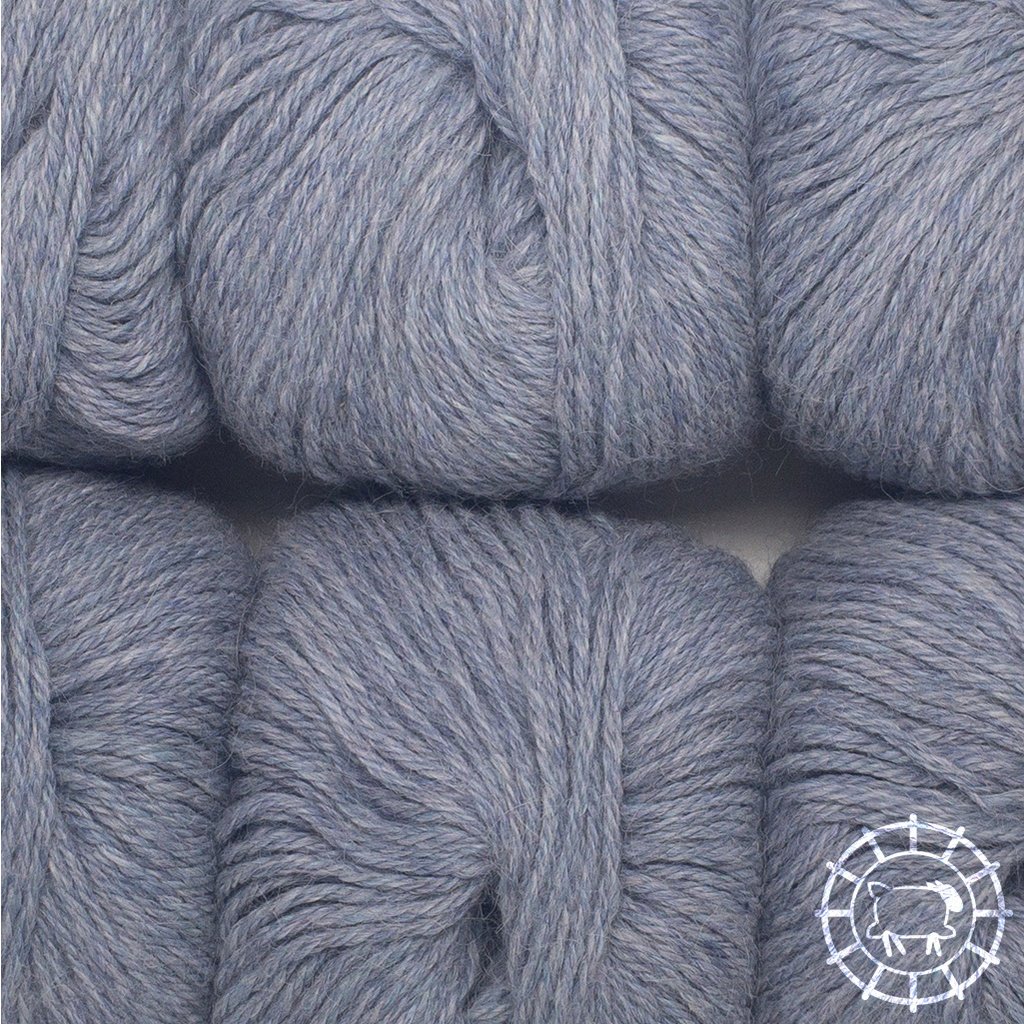 Woolpack Yarn Collection Baby Alpaca DK, chinée – glacier