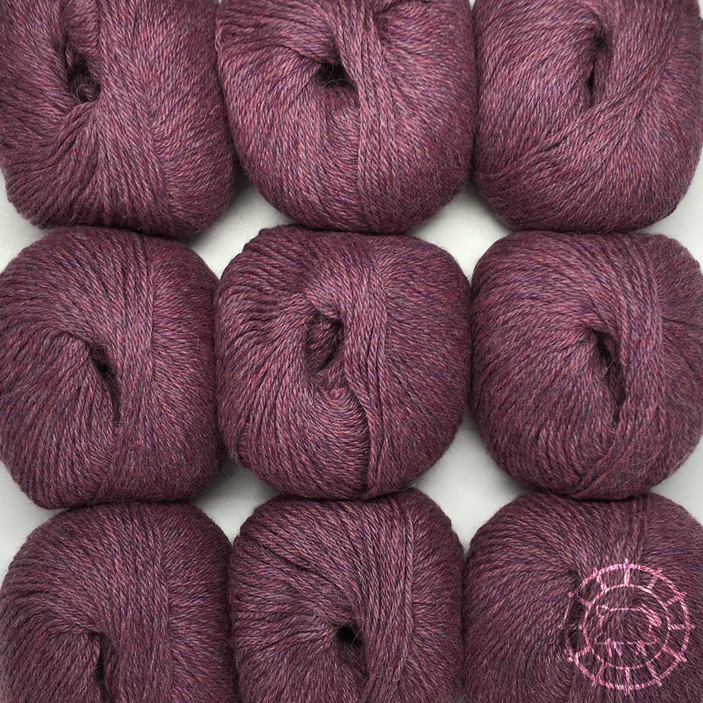 Woolpack Yarn Collection Baby Alpaca DK, chinée – Bruyère