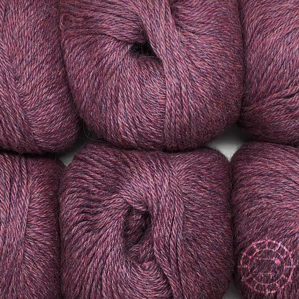 Woolpack Yarn Collection Baby Alpaca DK, chinée – Bruyère
