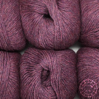 Woolpack Yarn Collection Baby Alpaka DK, meliert – Beere