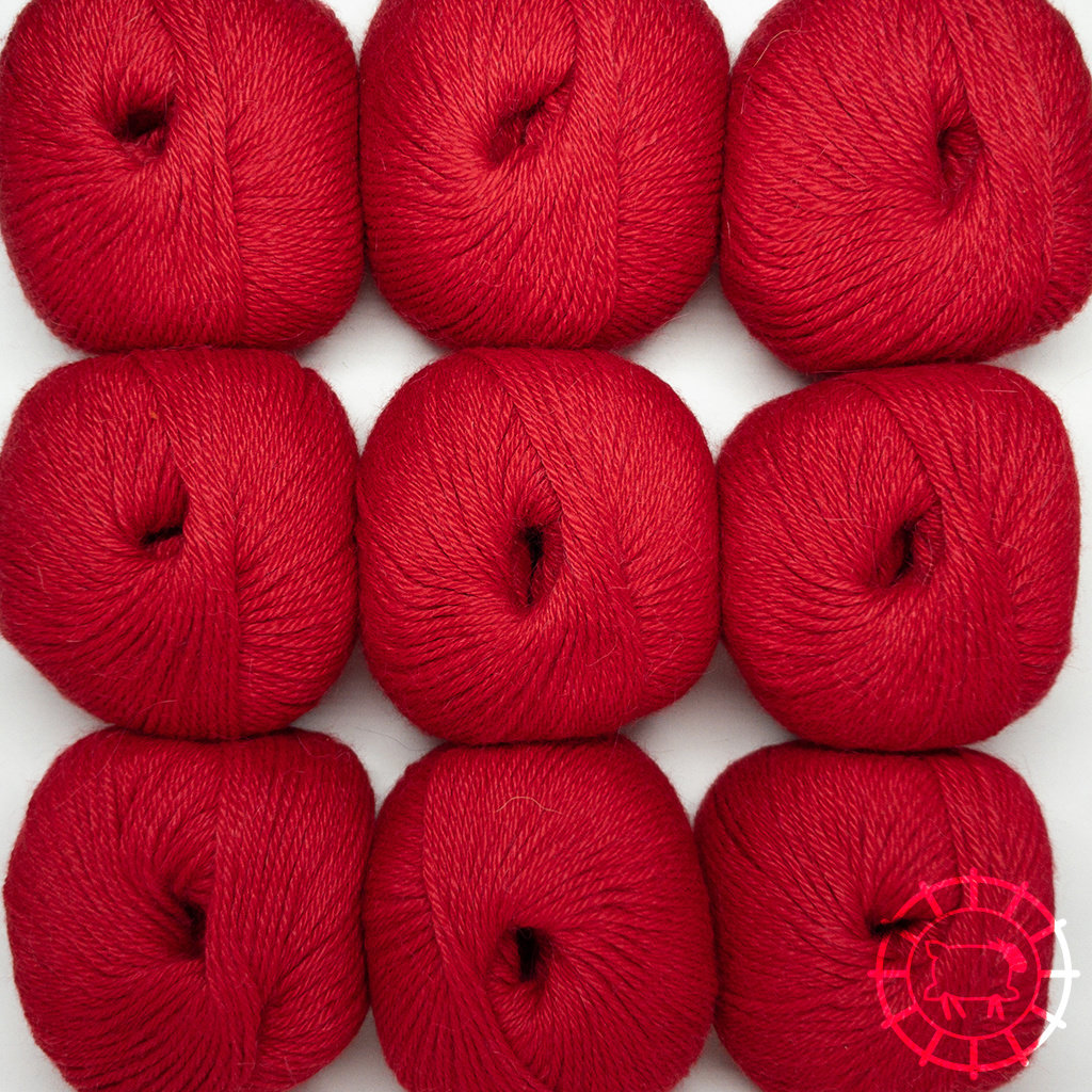 Woolpack Yarn Collection Baby Alpaca DK – Rouge