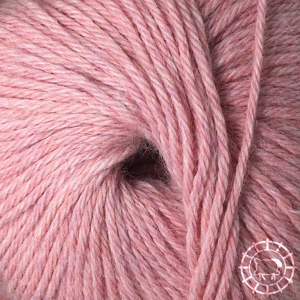 Woolpack Yarn Collection Baby Alpaca DK, chinée – Rose perle