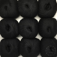 Woolpack Yarn Collection Baby Alpaca DK – Noir