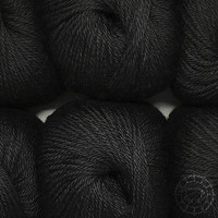 Woolpack Yarn Collection Baby Alpaka DK – Schwarz