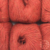 Woolpack Yarn Collection Baby Alpaca DK, chinée – Brique