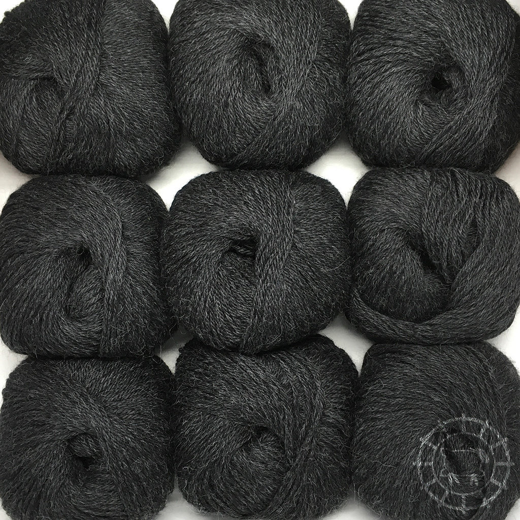 Woolpack Yarn Collection Baby Alpaca DK – Anthracite