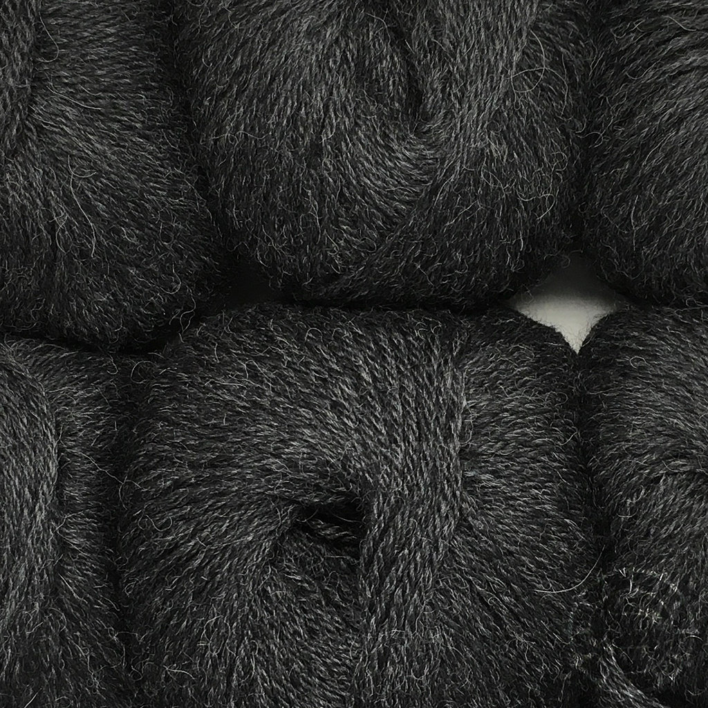 Woolpack Yarn Collection Baby Alpaca DK – Anthracite