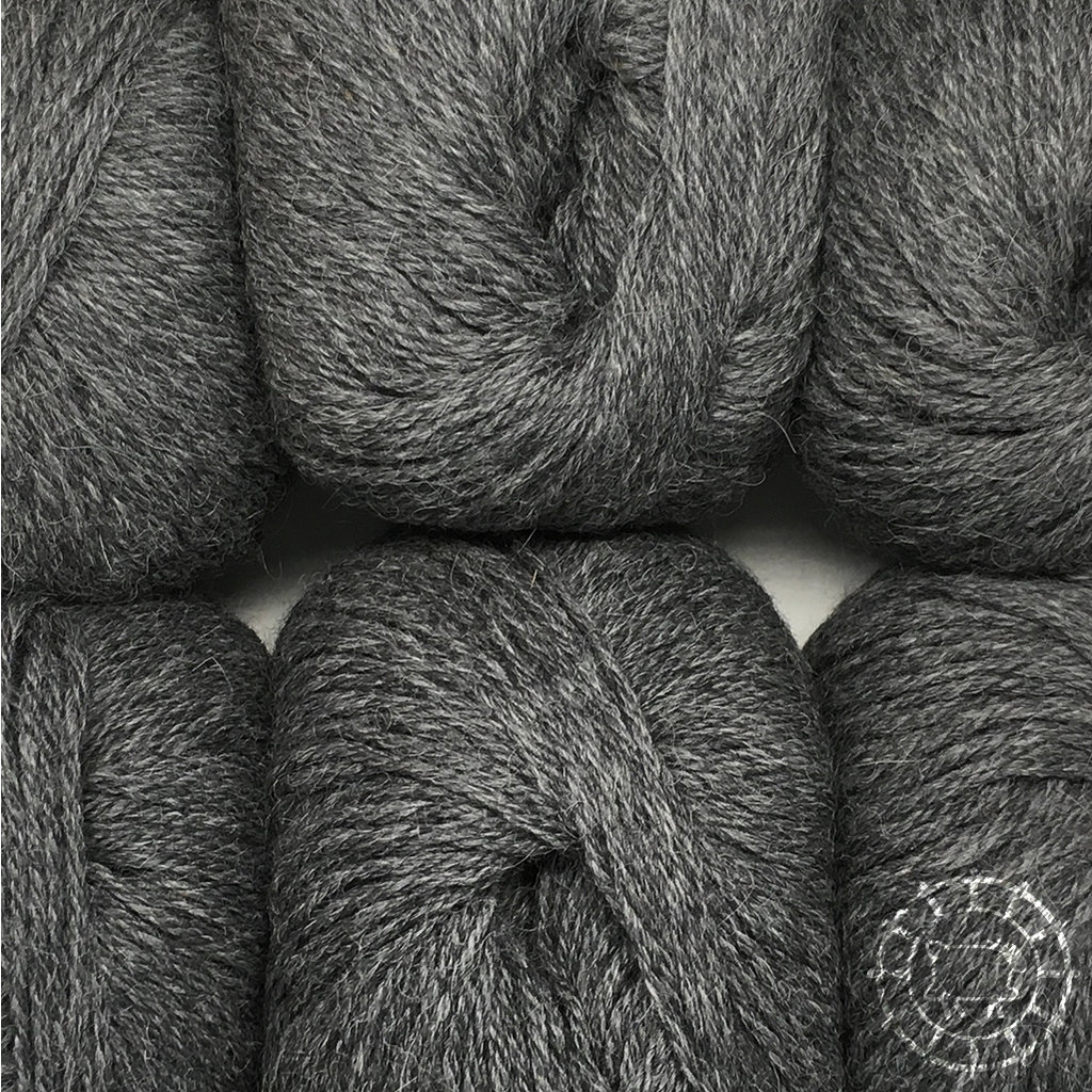 Woolpack Yarn Collection Baby Alpaca DK – Gris foncé