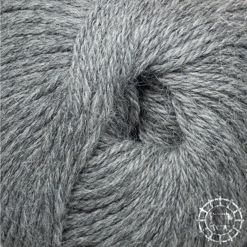 «Woolpack Yarn Collection» Baby Alpaka DK – Mittelgrau