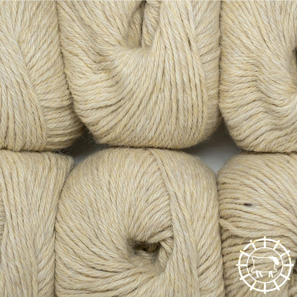 Woolpack Yarn Collection Baby Alpaca DK, non colorée – Jaune de mouton