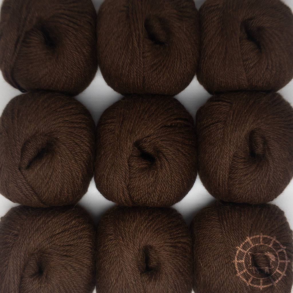 Woolpack Yarn Collection Baby Alpaka DK – Schokolade