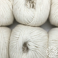 Woolpack Yarn Collection Baby Alpaca DK, non colorée – Blanc naturel