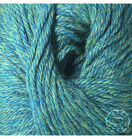 Woolpack Yarn Collection Baby Alpaca DK, chinée – Bleu-vert