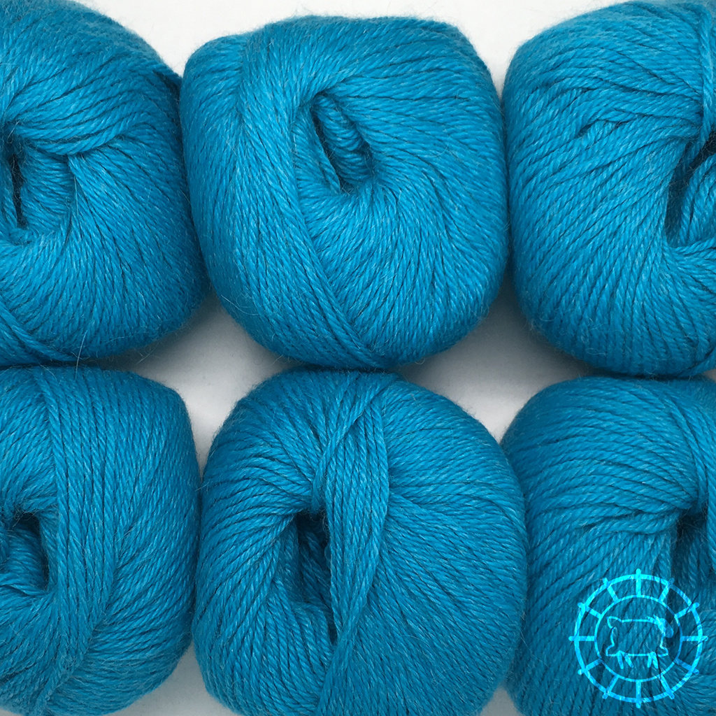 Woolpack Yarn Collection Baby Alpaca DK, chinée – Lagune