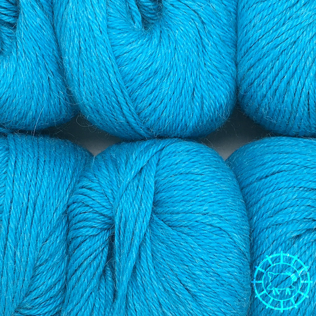 Woolpack Yarn Collection Baby Alpaca DK, chinée – Lagune