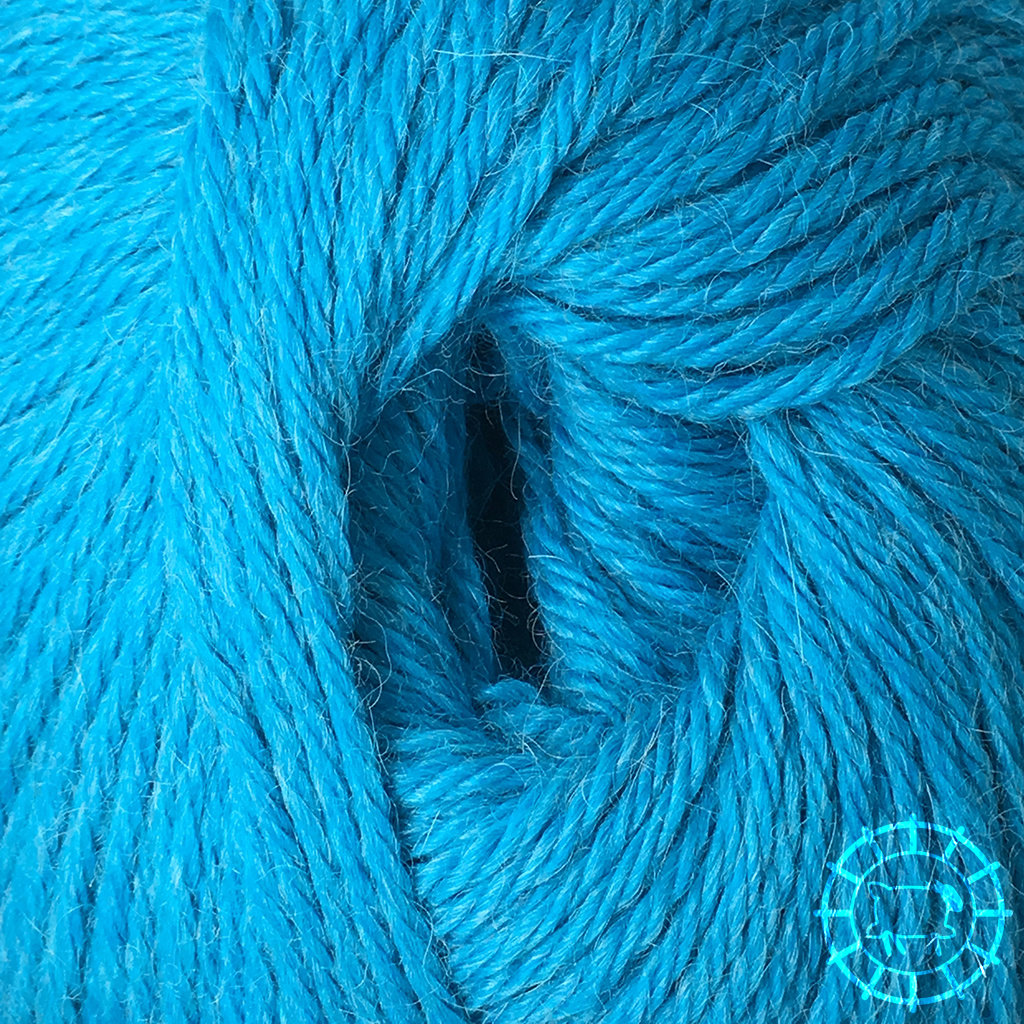 Woolpack Yarn Collection Baby Alpaca DK, chinée – Lagune