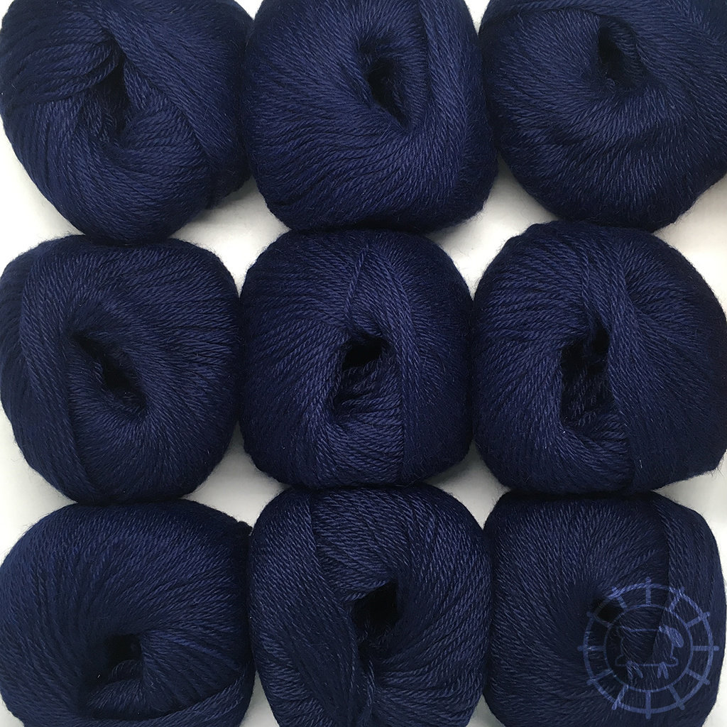 Woolpack Yarn Collection Baby Alpaca DK – Bleu nuit