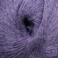 Woolpack Yarn Collection Baby Alpaca Fingering, chinée – Prune