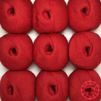 Woolpack Yarn Collection Baby Alpaca Fingering – Rouge