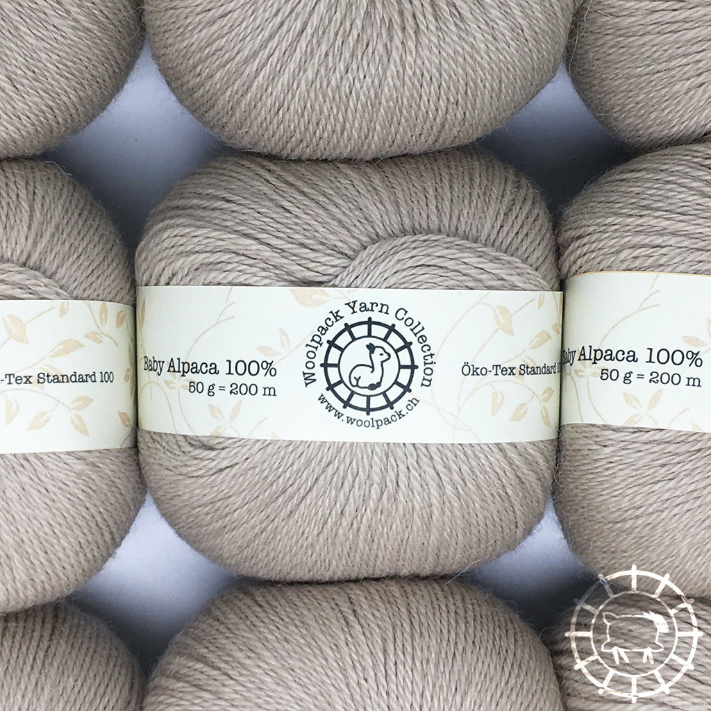 Woolpack Yarn Collection Baby Alpaka Fingering – Beige