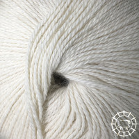 Woolpack Yarn Collection Baby Alpaca Fingering, non colorée – Blanc mouton