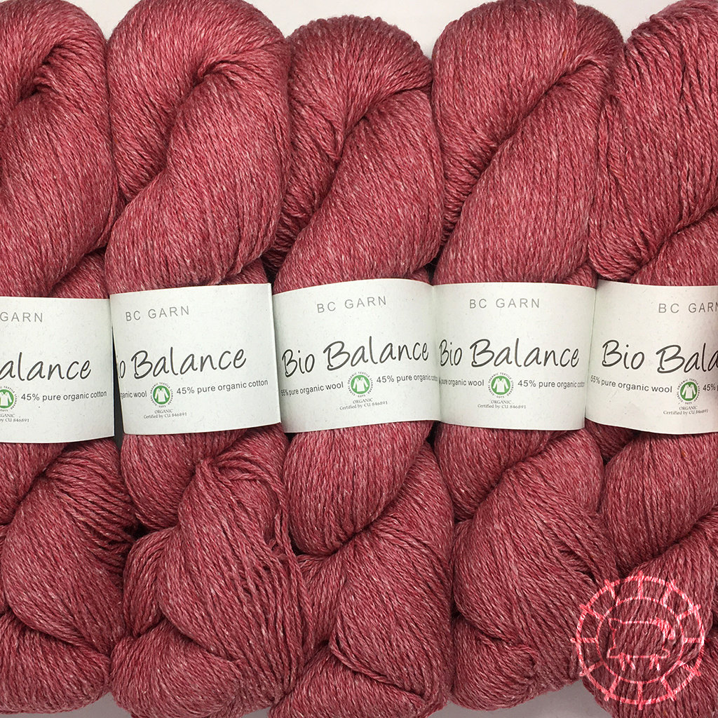 BC Garn Bio Balance – Blassrot