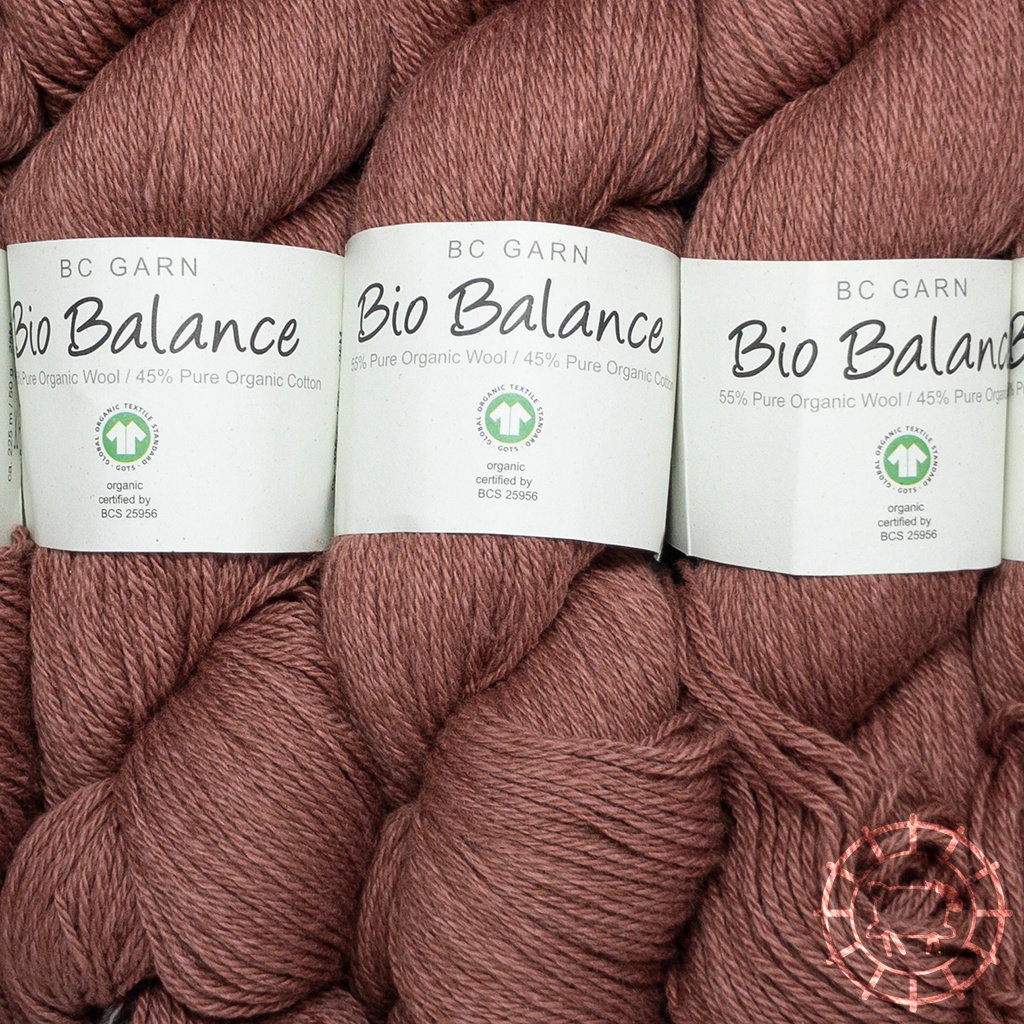 BC Garn Bio Balance – Rostrot