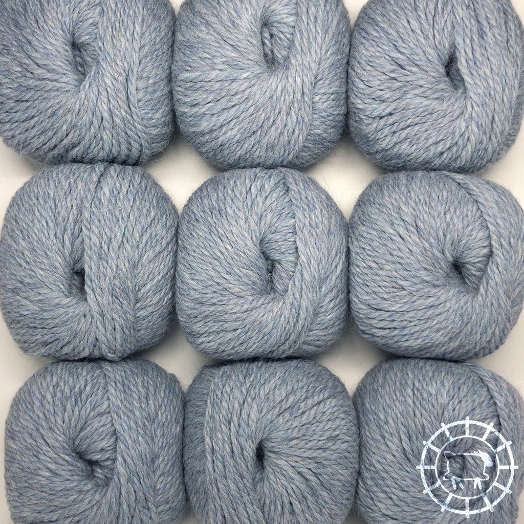 Woolpack Yarn Collection Baby Alpaca Bulky – Bleu glacier