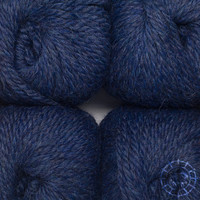 Woolpack Yarn Collection Baby Alpaca Bulky, chinée – Bleu foncé