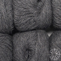 «Woolpack Yarn Collection» Baby Alpaka Bulky – Dunkelgrau
