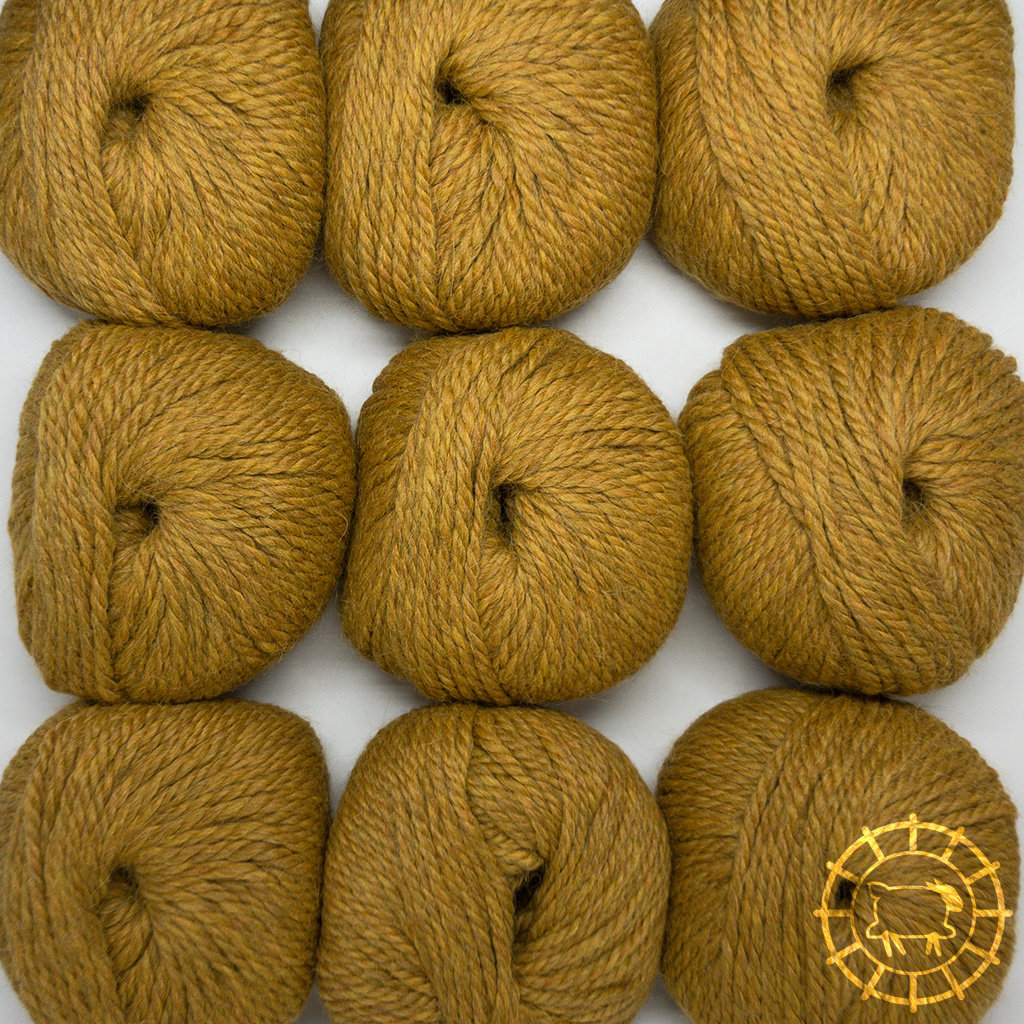 «Woolpack Yarn Collection» Baby Alpaka Bulky – Curry