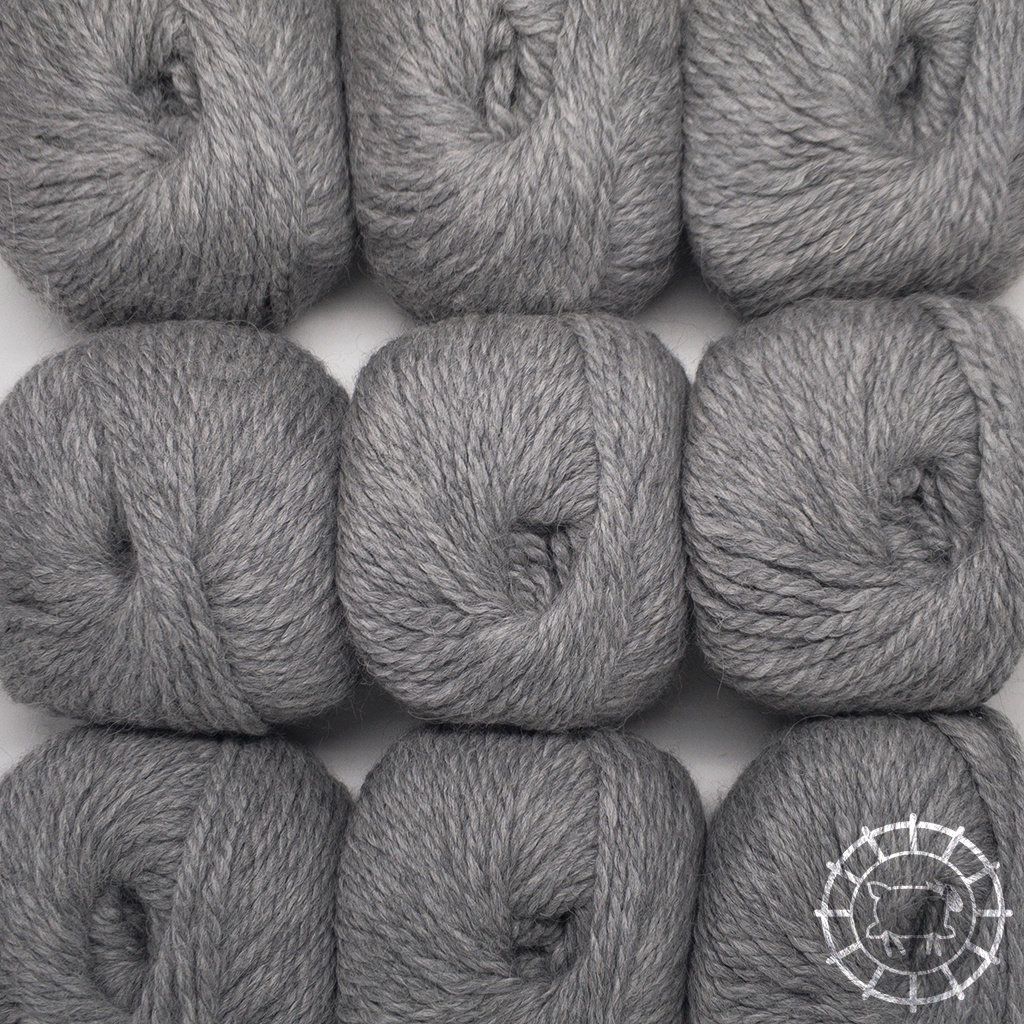 Woolpack Yarn Collection Baby Alpaca Bulky – Gris clair