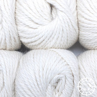 Woolpack Yarn Collection Baby Alpaka Bulky non coloré – Blanc de mouton