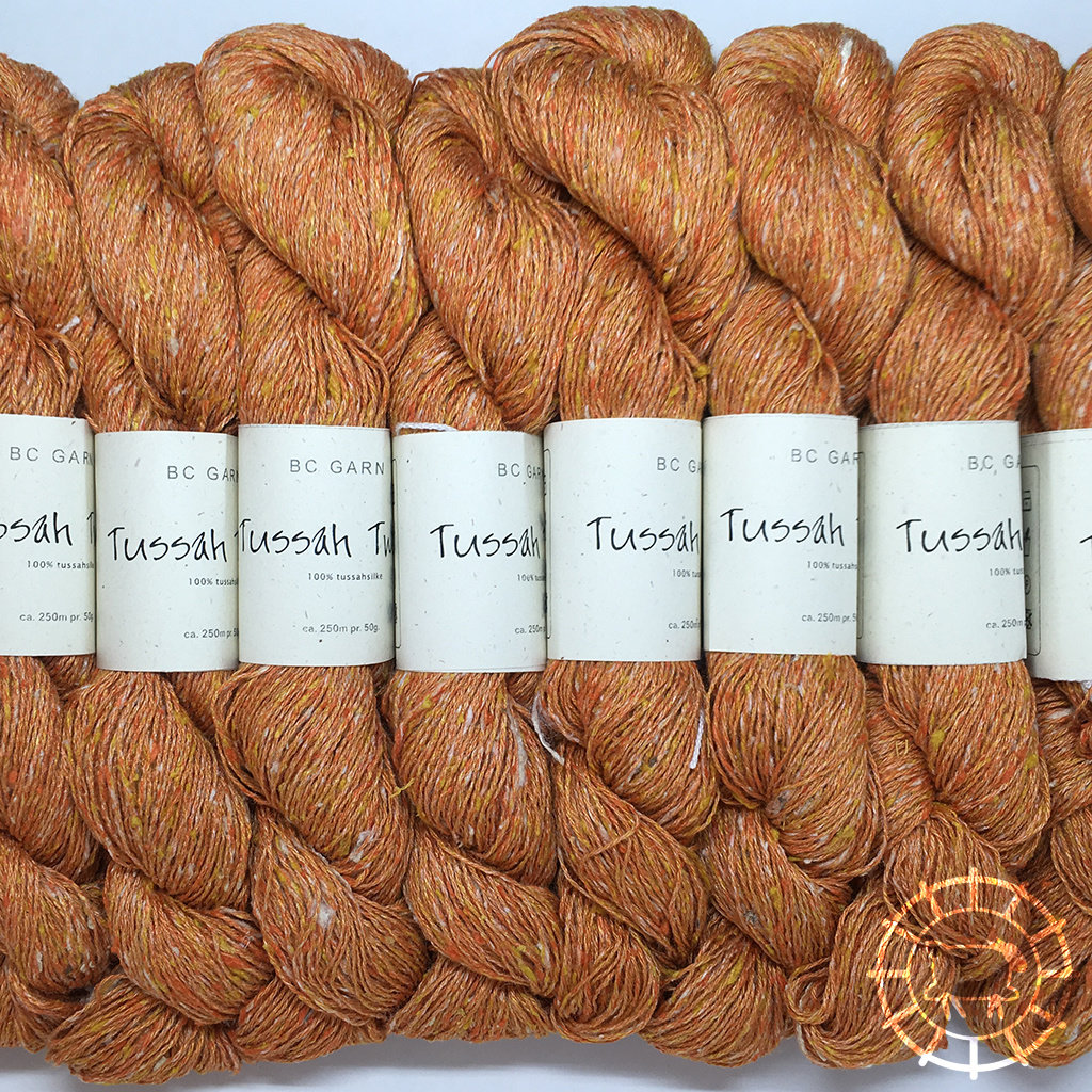 BC Garn Tussah Tweed – Orange