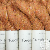 BC Garn Tussah Tweed – Orange