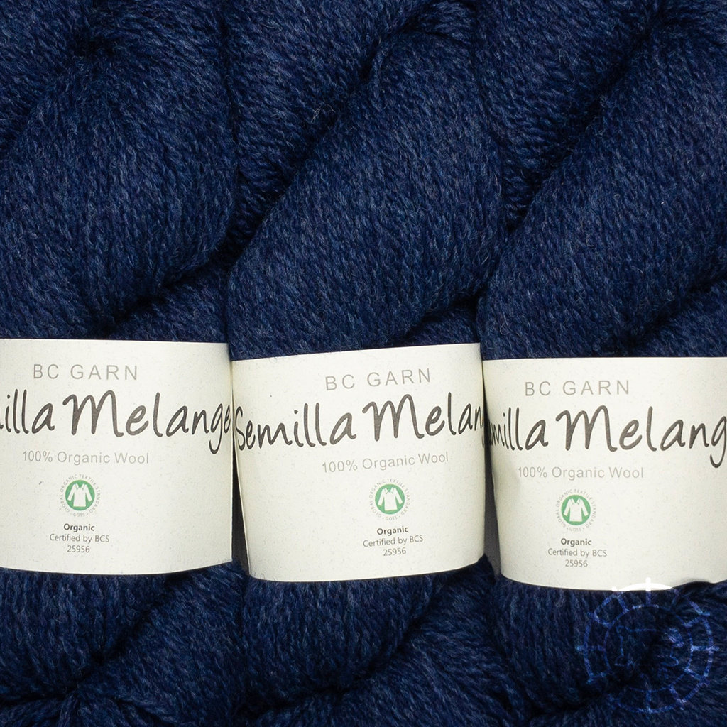 BC Garn Semilla Melange – Bleu foncé