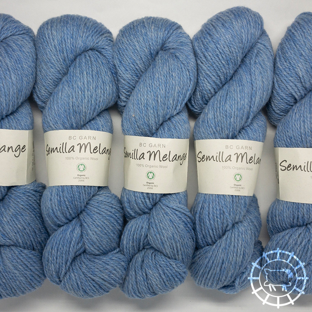 BC Garn Semilla Melange – Bleu clair