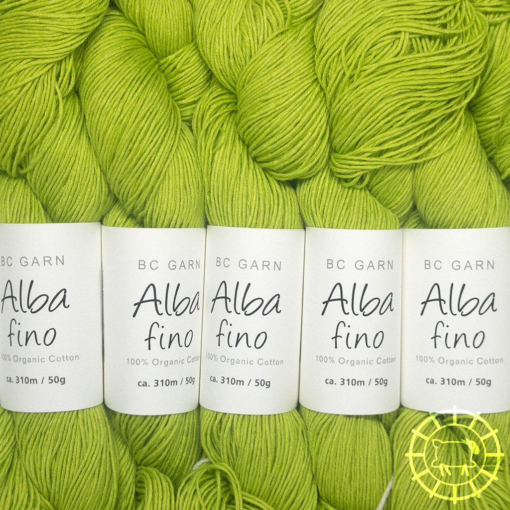 BC Garn Alba Fino – Vert pomme