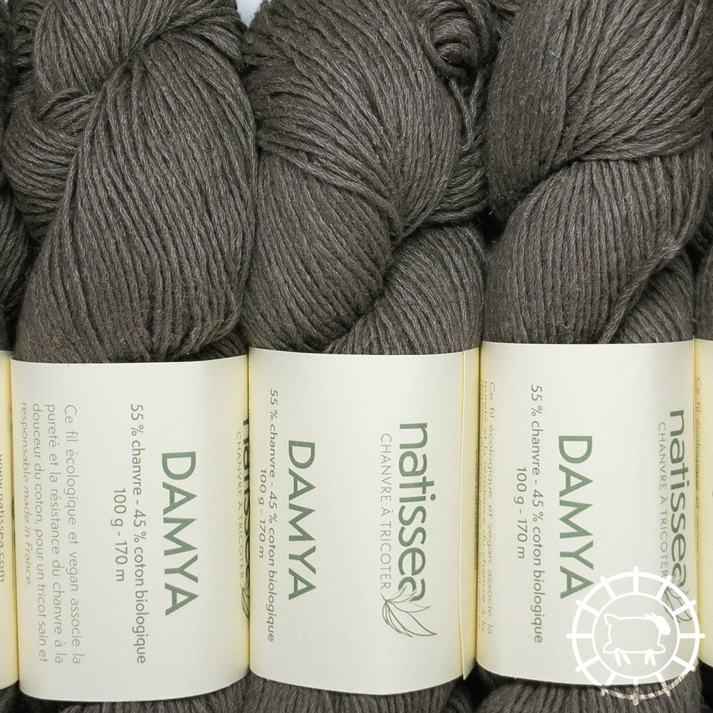 Natissea Damya – Taupe, chanvre et coton bio